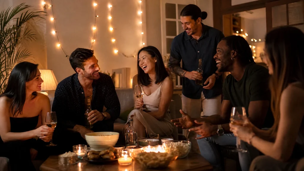Fête à la maison : comment créer une bonne ambiance sans trop d'efforts