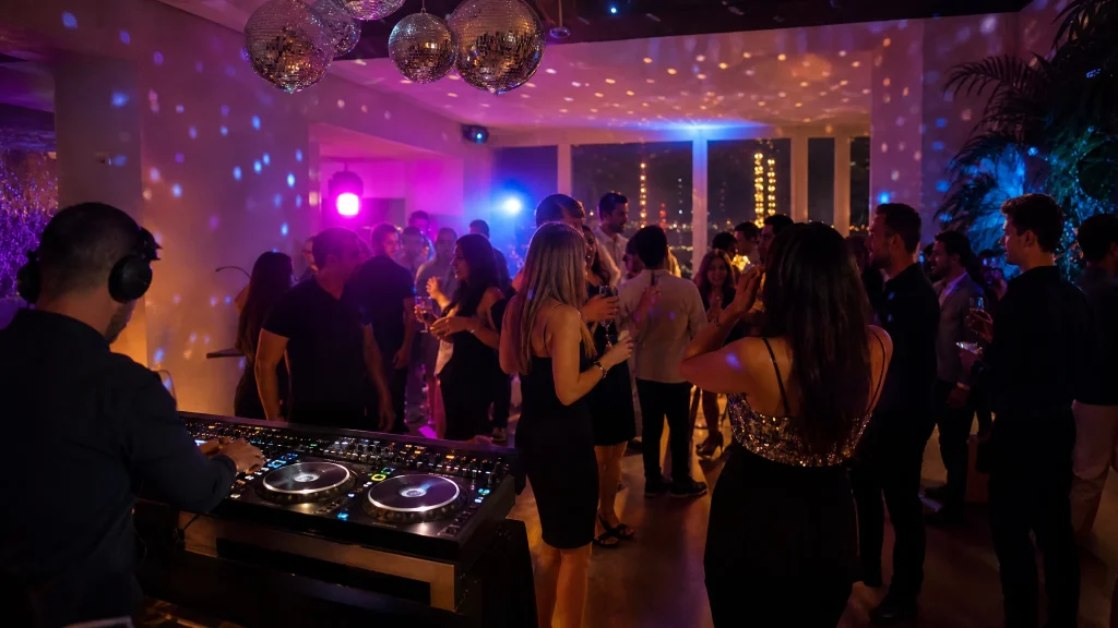 Organiser la fête parfaite : comment combiner musique, éclairage et ambiance avec brio